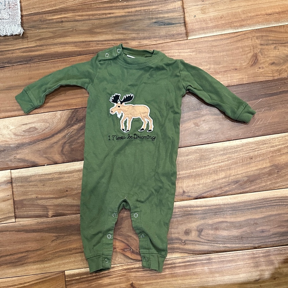 Green Moose One Piece